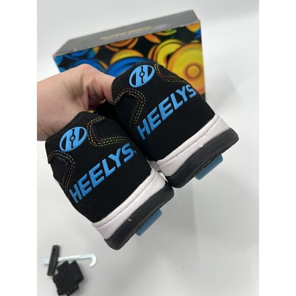Heelys Propel 2.0 Black Rainbow Foil *READ* - Picture 3 of 7